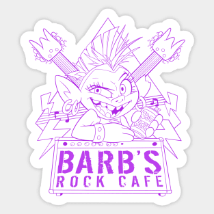 Barb's Rock Cafe Sticker